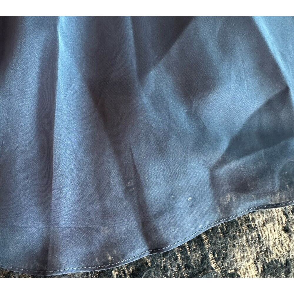 Sherri Hill 2 Piece Chiffon Skirt/Embellished Top Blue Size 6 Style 51296 Formal - Picture 15 of 15